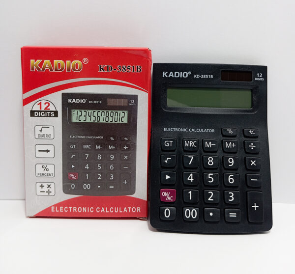 Calculadora Kadio 12 digitos KD 3851B - Image 2