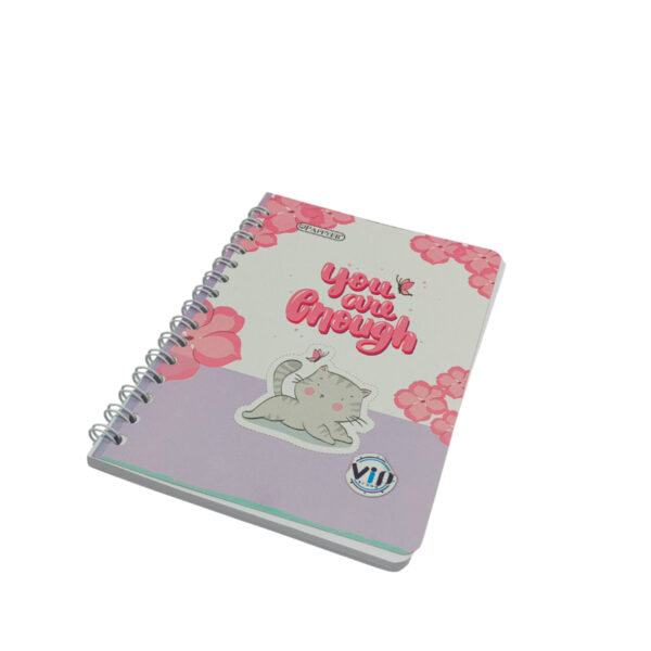 Libreta Argollada 1 Materia Rayas Femenino 85 100 Hojas VIP - Image 3