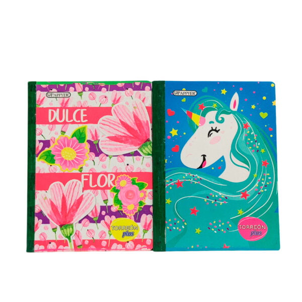 Cuaderno Cosido Cuadriculado 100 H Femenino Torreón
