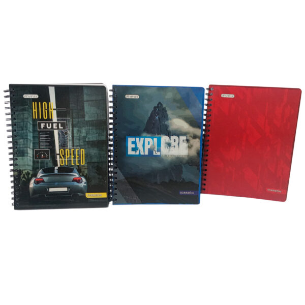 Libreta Argollada 1 Materia Rayada Masculino 85 100 Hojas